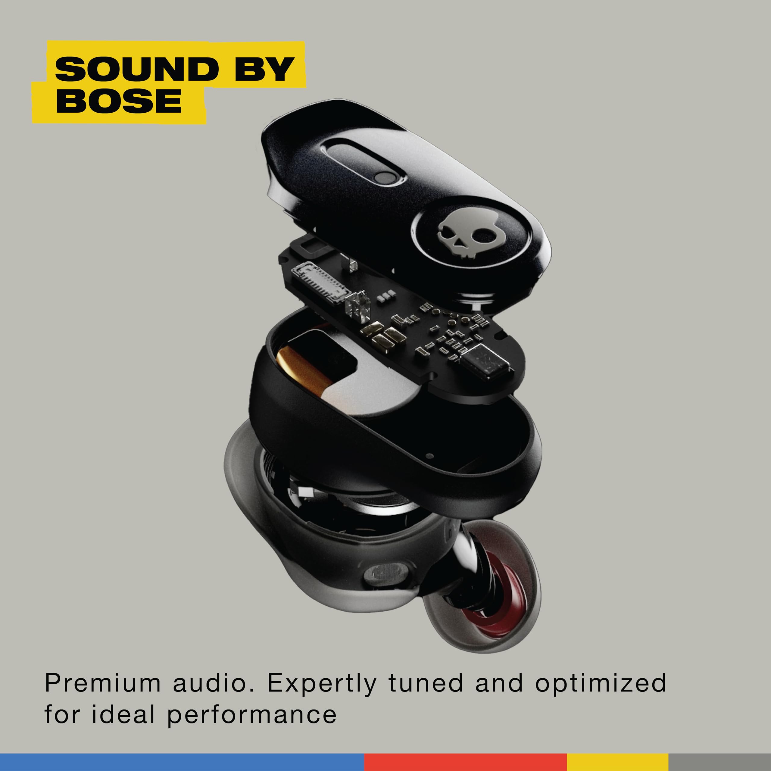 Skullcandy Method 360 ANC Auricolari Wireless, Audio by Bose